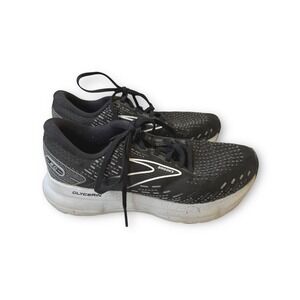 Brooks Glycerin 20 Women's Running Shoes Black Silver Comfort  Sneakers Sz 6.5